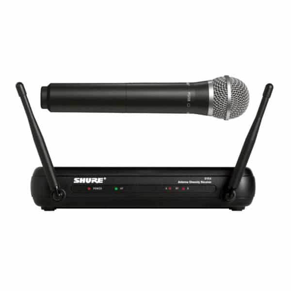 Microfone Sem Fio SVX24BR/PG58 - SHURE - Pro Áudio SP Assistência Técnica Som Profissional