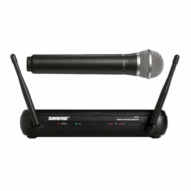 Microfone Sem Fio SVX24BR/PG58 – SHURE - Pro Áudio SP - Som