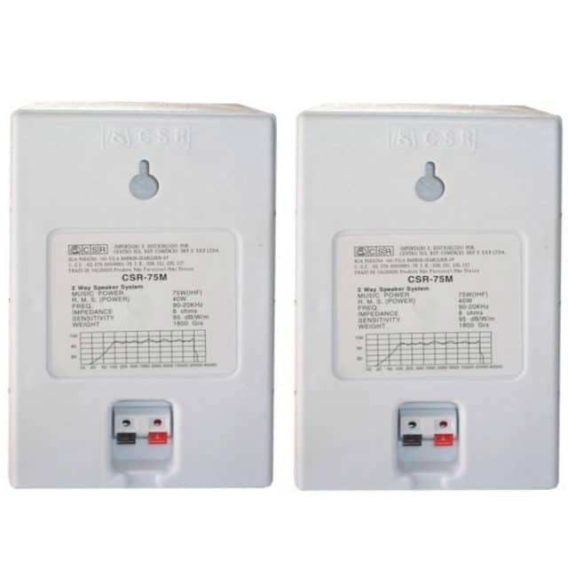 Caixa Passiva CSR 75M - CSR PAR - Pro Áudio SP Assistência Técnica Som Profissional