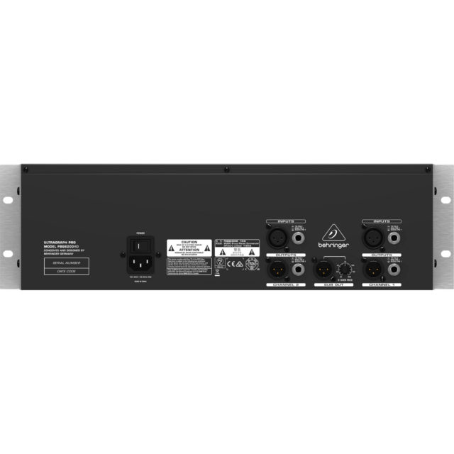 Equalizador Gráfico FBQ6200HD BEHRINGER - Pro Áudio SP Assistência Técnica Som Profissional