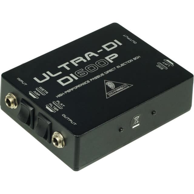 Direct Box Passivo Ultra-DI DI600P BEHRINGER - Pro Áudio SP - Som Profissional