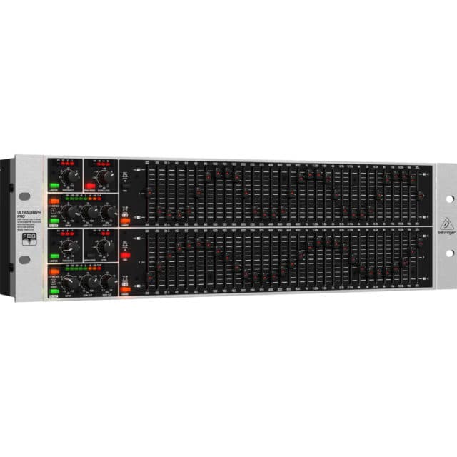 Equalizador Gráfico FBQ6200HD BEHRINGER - Pro Áudio SP Assistência Técnica Som Profissional