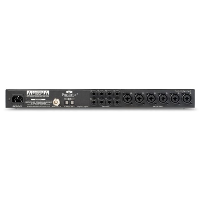 Interface Focusrite Octopre MKII - Pro Áudio SP Assistência Técnica Som Profissional