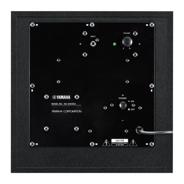 Subwoofer NS-SW050BL YAMAHA - Pro Áudio SP Assistência Técnica Som Profissional