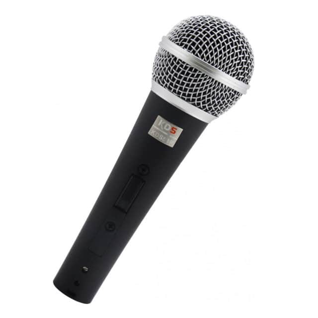 Microfone com Fio KDS-58P KADOSH - Pro Áudio SP Assistência Técnica Som Profissional