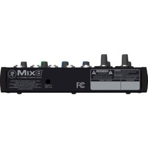 Mesa de Som Compacta MIX-8 MACKIE - Pro Áudio SP Assistência Técnica Som Profisisonal
