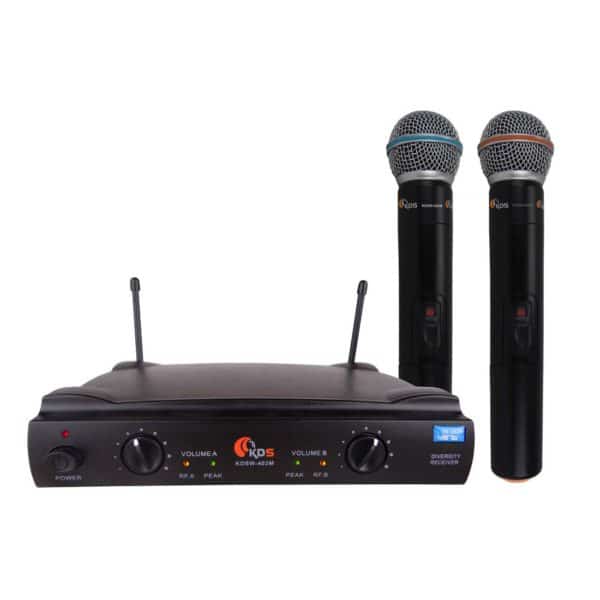 Microfone Sem Fio Kadosh - K-402M - Pro Áudio SP Assistência Técnica Som Profissional