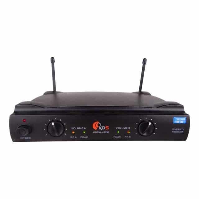 Microfone Sem Fio Kadosh - K-402M - Pro Áudio SP Assistência Técnica Som Profissional