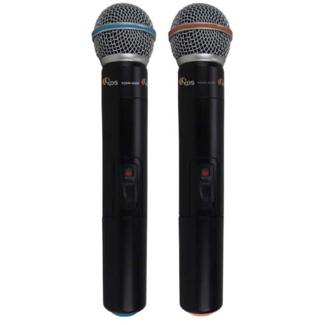 Microfone Sem Fio Kadosh - K-402M - Pro Áudio SP Assistência Técnica Som Profissional